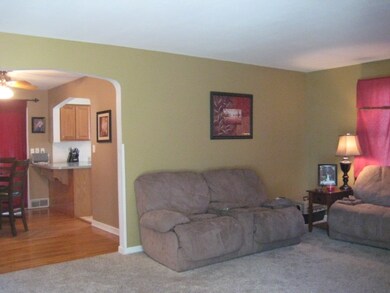 A living room design and size that's actually full