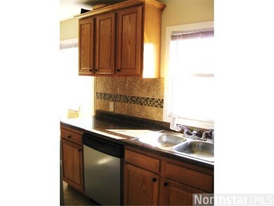 Lots of natural light in the kitchen