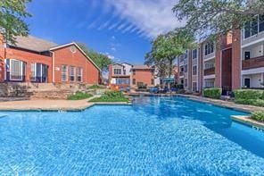 View of pool