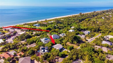 Aerial of Home Location and Beach Access