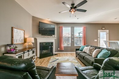 Fireplace is the perfect amenity in this family ro