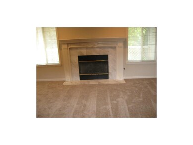 Gas burning fireplace for cozy winter nights. New 