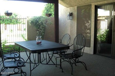 Huge covered patio