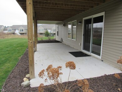Oversized patio
