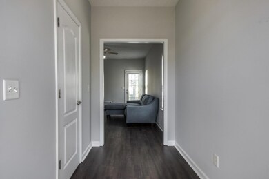 Oversized entry way, perfect for a mud room