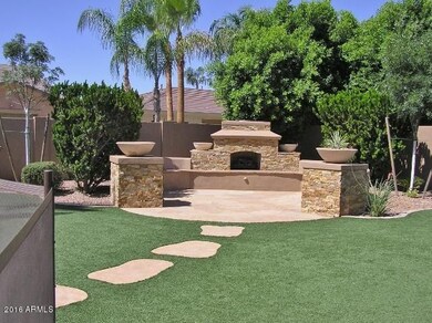 HUGE GAS FIREPLACE