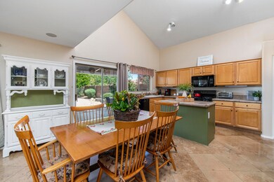 dinette into kitchen