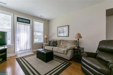 Door provides access to rear patio