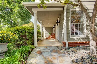 LARGE FRONT PORCH FLAGSTONE WALKWAY