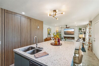 Kitchen Island open to family room