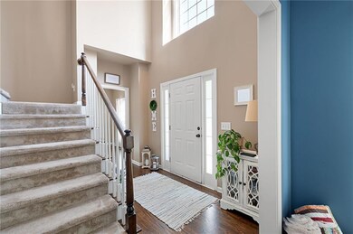 2 story foyer