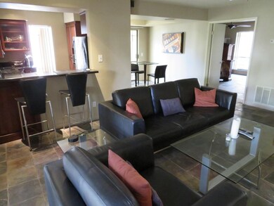 Kitchen table and counter
