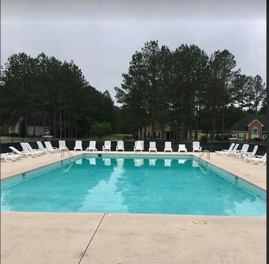 Inside pool area