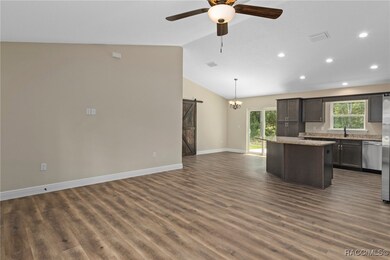 LIVING ROOM VIEW TOWARDS DINING ROOM