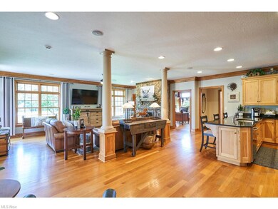 The Great room is wonderful space for family and entertaining with the kitchen overlooking it.