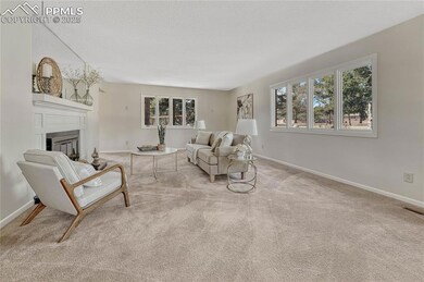 Bright and open living room with new paint!