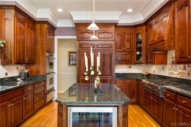 Custom Kitchen-Cherry Cabinets