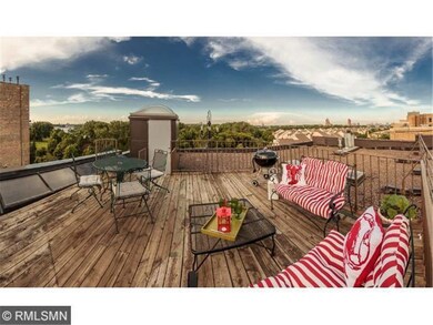 Private rooftop deck with 360 views