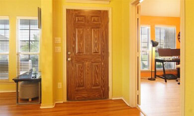 Foyer entrance featuring a healthy amount of sunli