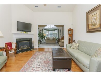 Living Room with gas FP and flat screen TV,  looki