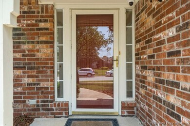 Covered Front Entry w/ Storm Door