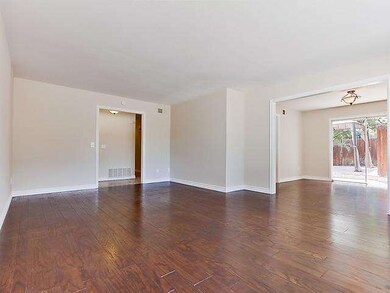 From Living room, view into dining room