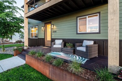 Welcoming front porch