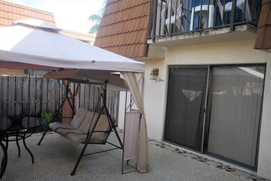 Large Fenced Patio