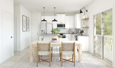 Dining area with access to optional covered deck