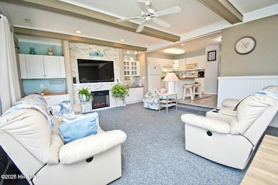 Living room and Kitchen