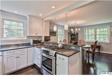 Renovated kitchen featuring new cabinets, stainles