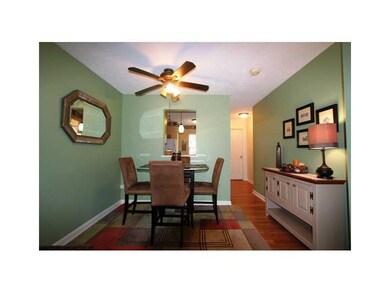 Dining Room. 11x7 Dining Room has ceiling fan and 