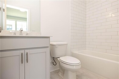 Terrace level full bathroom.