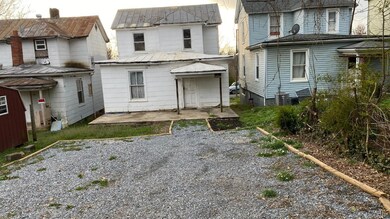 Rear Elevation- New off-street parking- Back door 