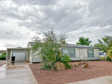 Front-Carport and Garage