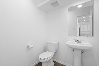 Half Bath firs floor.