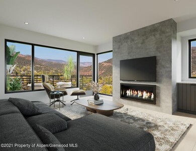 Penthouse Living Room Rendering