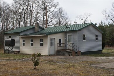 Rear view of house