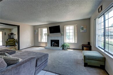 Living Room with Gas Fireplace