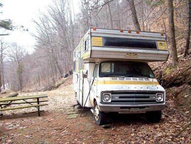 Other. Front view of camper.