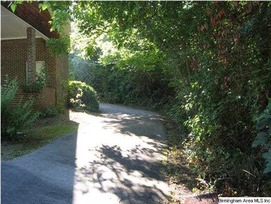 Driveway to back of the house.