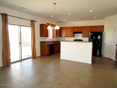 Tiled Dining Area Off Kitchen