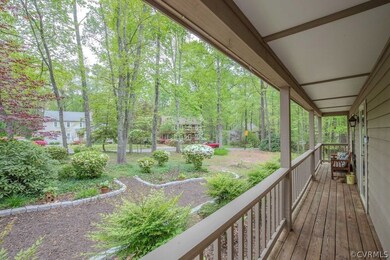 Country front porch.
