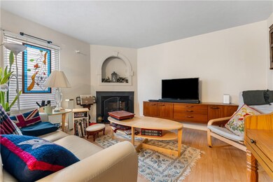 Enjoy the cozy fireplace on these cold winter days