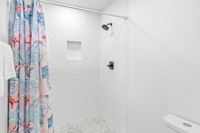 Master shower