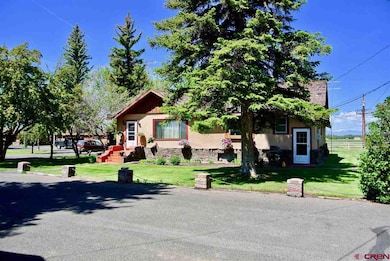 One of the main homes on the property