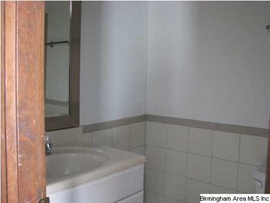 Ceramic tile master bath.