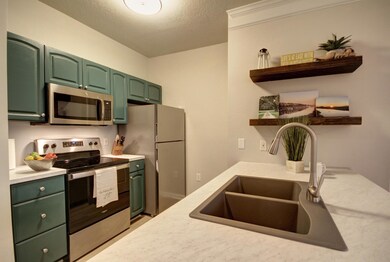 Freshly Painted Cabinets