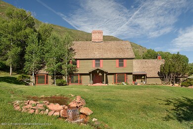 Close up view of home