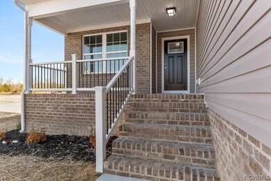 Oversized Covered Front Porch